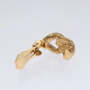 Christian Dior Earring metal Gold Auth 111949-17