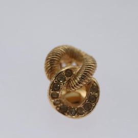 Christian Dior Earring metal Gold Auth 111949 - 0