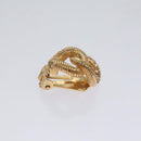 Christian Dior Earring metal Gold Auth 111949-4