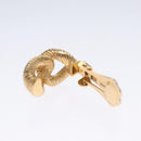 Christian Dior Earring metal Gold Auth 111949-9