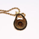 Christian Dior Necklace metal Gold Auth 111950-12