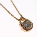 Christian Dior Necklace metal Gold Auth 111950-3