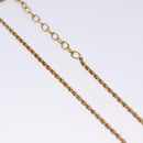 Christian Dior Necklace metal Gold Auth 111950-7