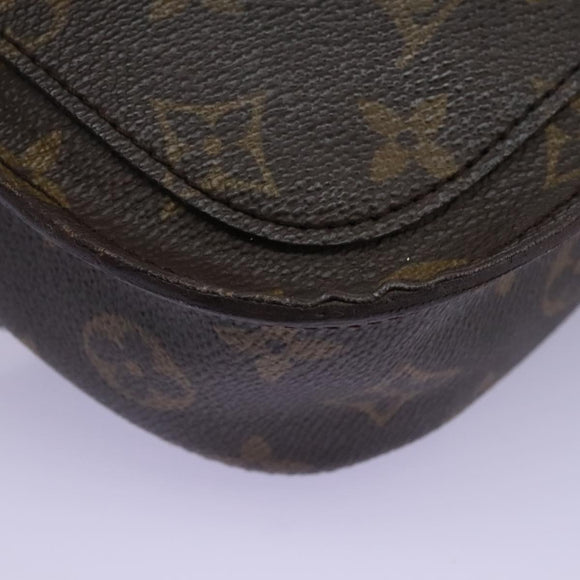 LOUIS VUITTON Monogram Saint Cloud MM Shoulder Bag M51243 LV Auth 112049