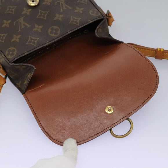 LOUIS VUITTON Monogram Saint Cloud MM Shoulder Bag M51243 LV Auth 112049