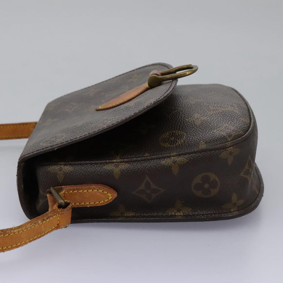 LOUIS VUITTON Monogram Saint Cloud MM Shoulder Bag M51243 LV Auth 112049