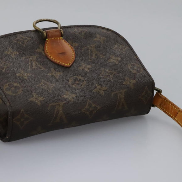 LOUIS VUITTON Monogram Saint Cloud MM Shoulder Bag M51243 LV Auth 112049