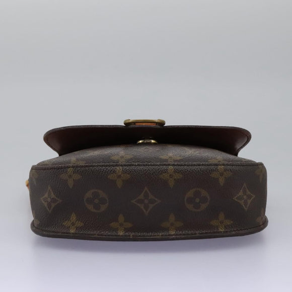 LOUIS VUITTON Monogram Saint Cloud MM Shoulder Bag M51243 LV Auth 112049