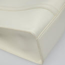 PRADA Hand Bag Patent leather White Auth 112079-14