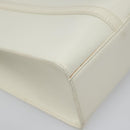 PRADA Hand Bag Patent leather White Auth 112079-16