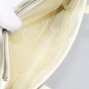 PRADA Hand Bag Patent leather White Auth 112079-22