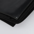 PRADA Hand Bag Nylon Leather Black Auth 112080-16