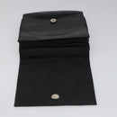 PRADA Hand Bag Nylon Leather Black Auth 112080-10