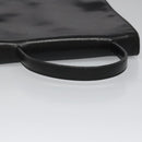 PRADA Hand Bag Nylon Leather Black Auth 112080-7