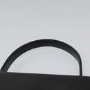 PRADA Hand Bag Nylon Leather Black Auth 112080-8