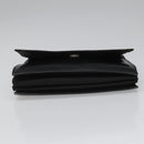 PRADA Hand Bag Nylon Leather Black Auth 112080-5