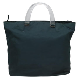 PRADA Hand Bag Nylon Navy Auth 112087 - 0