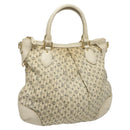 LOUIS VUITTON Monogram Mini Lin Croisette Marina PM Bag Beige M95494 Auth 112135-1