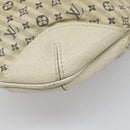 LOUIS VUITTON Monogram Mini Lin Croisette Marina PM Bag Beige M95494 Auth 112135-15