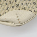 LOUIS VUITTON Monogram Mini Lin Croisette Marina PM Bag Beige M95494 Auth 112135-16