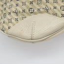 LOUIS VUITTON Monogram Mini Lin Croisette Marina PM Bag Beige M95494 Auth 112135-17