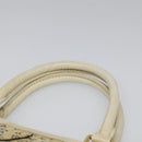 LOUIS VUITTON Monogram Mini Lin Croisette Marina PM Bag Beige M95494 Auth 112135-8