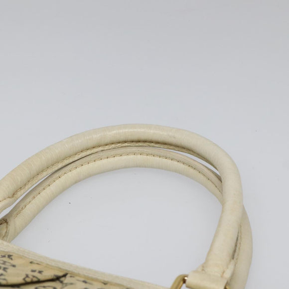 LOUIS VUITTON Monogram Mini Lin Croisette Marina PM Bag Beige M95494 Auth 112135