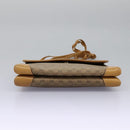 GUCCI Micro GG Supreme Shoulder Bag PVC Beige Brown gold 007 92 5548 Auth 112193-5