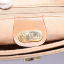 GUCCI Micro GG Supreme Shoulder Bag PVC Beige Brown gold 007 92 5548 Auth 112193-20