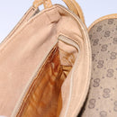 GUCCI Micro GG Supreme Shoulder Bag PVC Beige Brown gold 007 92 5548 Auth 112193-11