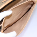 GUCCI Micro GG Supreme Shoulder Bag PVC Beige Brown gold 007 92 5548 Auth 112193-25