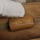 GUCCI Micro GG Supreme Shoulder Bag PVC Beige Brown gold 007 92 5548 Auth 112193-12