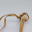 GUCCI Micro GG Supreme Shoulder Bag PVC Beige Brown gold 007 92 5548 Auth 112193-14