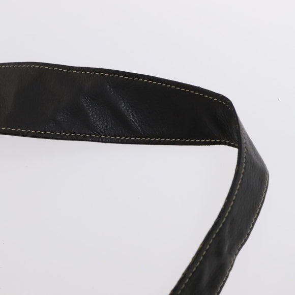 BURBERRY Shoulder Black Label Business Bag 2Set Blue Black Auth 112221