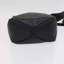 BURBERRY Shoulder Black Label Business Bag 2Set Blue Black Auth 112221-15