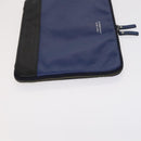 BURBERRY Shoulder Black Label Business Bag 2Set Blue Black Auth 112221-4