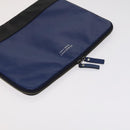 BURBERRY Shoulder Black Label Business Bag 2Set Blue Black Auth 112221-5