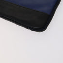 BURBERRY Shoulder Black Label Business Bag 2Set Blue Black Auth 112221-7