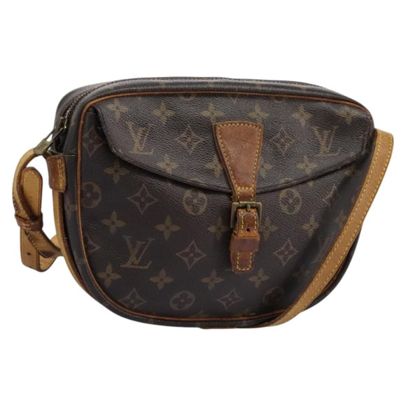 LOUIS VUITTON Monogram Jeune Fille MM Shoulder Bag M51226 LV Auth 112244
