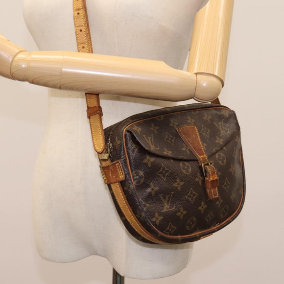 LOUIS VUITTON Monogram Jeune Fille MM Shoulder Bag M51226 LV Auth 112244