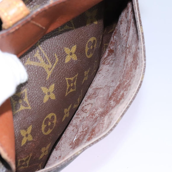 LOUIS VUITTON Monogram Jeune Fille MM Shoulder Bag M51226 LV Auth 112245