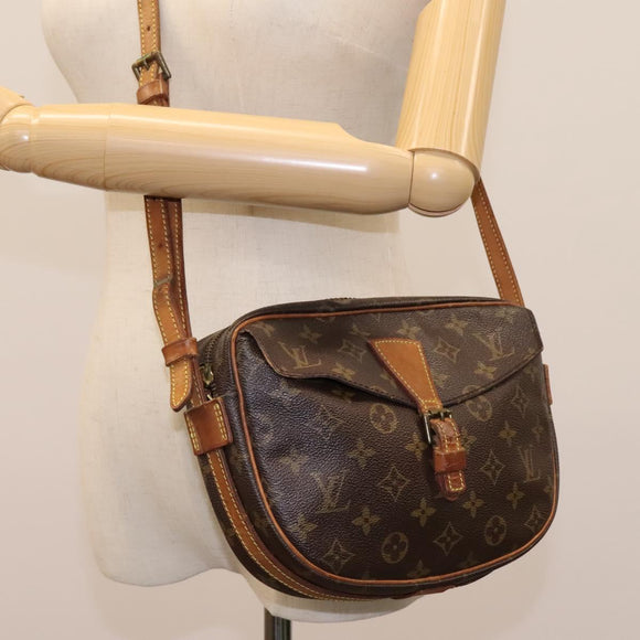 LOUIS VUITTON Monogram Jeune Fille MM Shoulder Bag M51226 LV Auth 112245