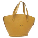 LOUIS VUITTON Epi Saint Jacques Hand Bag Yellow M52279 LV Auth 112251-1