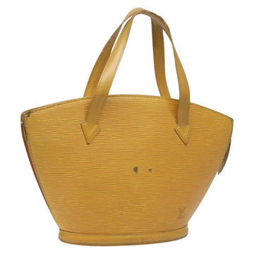 LOUIS VUITTON Epi Saint Jacques Hand Bag Yellow M52279 LV Auth 112251