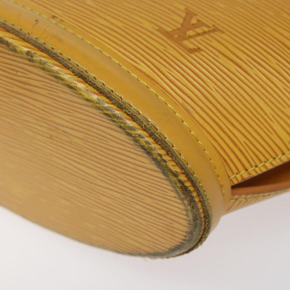 LOUIS VUITTON Epi Saint Jacques Hand Bag Yellow M52279 LV Auth 112251
