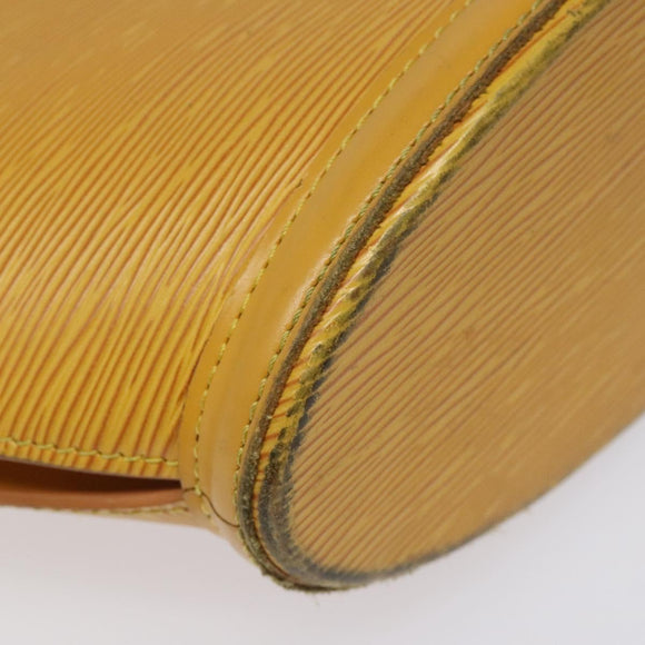 LOUIS VUITTON Epi Saint Jacques Hand Bag Yellow M52279 LV Auth 112251