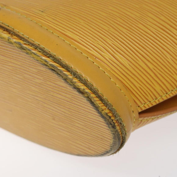 LOUIS VUITTON Epi Saint Jacques Hand Bag Yellow M52279 LV Auth 112251