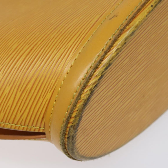 LOUIS VUITTON Epi Saint Jacques Hand Bag Yellow M52279 LV Auth 112251