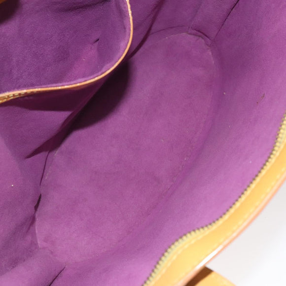 LOUIS VUITTON Epi Saint Jacques Hand Bag Yellow M52279 LV Auth 112251