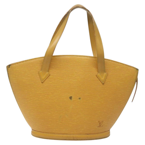 LOUIS VUITTON Epi Saint Jacques Hand Bag Yellow M52279 LV Auth 112251